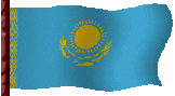 Drapeau du kazakhstan